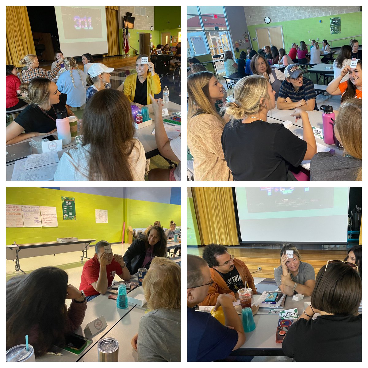 MtValleyMcKenna's tweet photo. Grit.
Growth.
Grace.
Teachers are warming up this morning at our 3G Morning Meeting presentation! #3GStrong @ClearElementary https://t.co/1CCIafzWNv