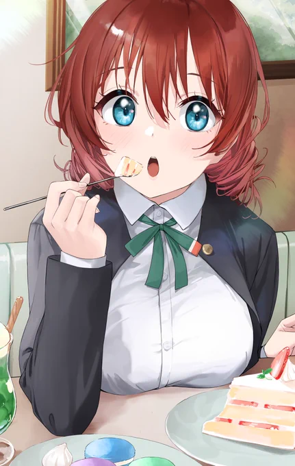 いっぱい食べるエマちゃん 