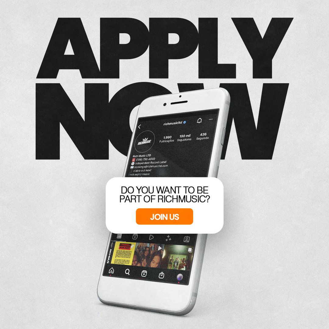 RichMusicLTD's tweet image. #RichMusic is seeking #FallInterns who are passionate about music and who are eager to learn more about the inner workings of one of the top independent record labels in Latin music today! 🔥

Apply here: richmusicltd.isolvedhire.com/jobs/604095.ht…