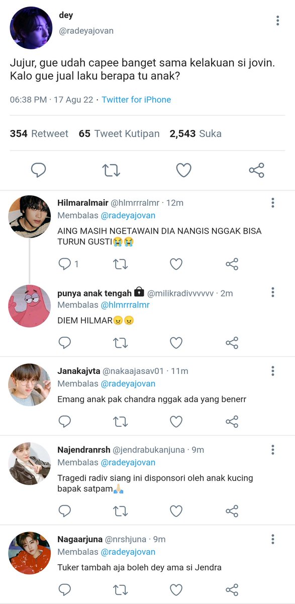 —tiga jiwa
“definisi beli satu gratis dua.”

renjun au