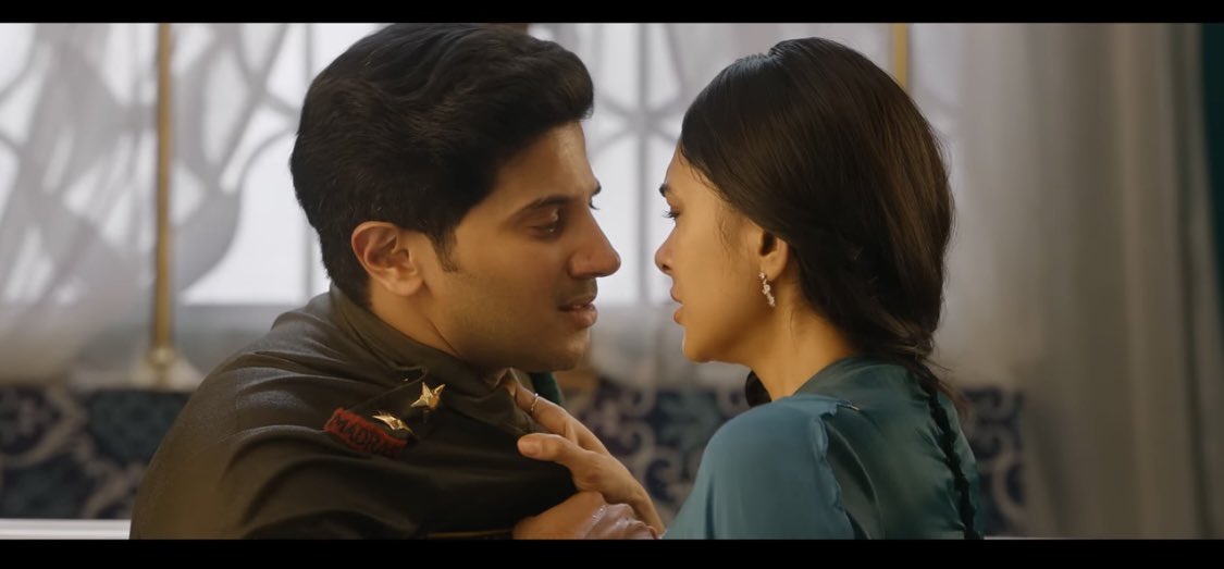 #SitaRamam 
The bathtub scenes have a different
fan base yaar!😍 The scenes themselves spoke a 100 emotions 
<a href="/mrunal0801/">Mrunal Thakur</a> and <a href="/dulQuer/">Dulquer Salmaan</a> killed it!
The way ram looks at sitaaa plssss 🙈
Its so emotional with the background bgm 🥹🥹 ahhhhh ❤️ 
#DulquerSalmaan #MrunalThakur #LoveStory