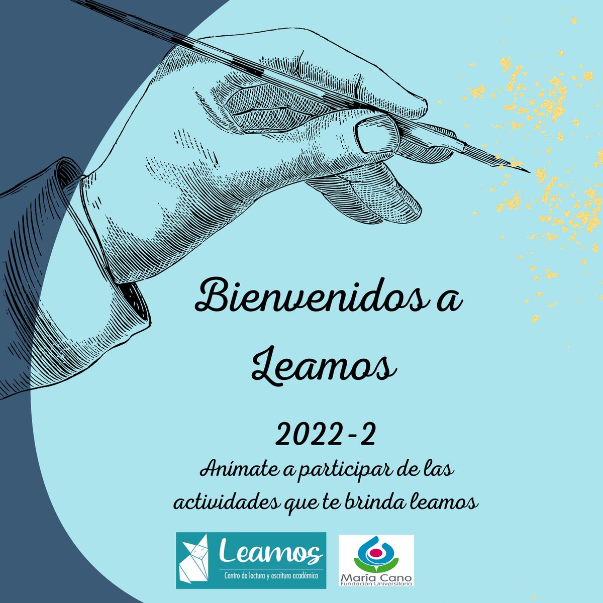 LeamosMariaCano's tweet photo. Bienvenidos✨, Leamos te espera en nuestro centro de lectura y escritura, para este nuevo periodo 2022-2 https://t.co/LNdHFuSfOH