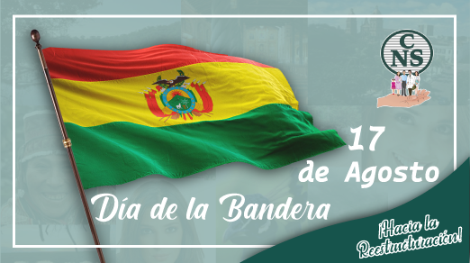 CNS_Bolivia's tweet photo. #HaciaLaReestructuración
Pabellón tricolor, que te ostentas/ de #Bolivia en el cielo radiante/ como el iris de gloria triunfante/, como emblemas de paz y de unión. 
17 de agosto Día de la Bandera Boliviana.
#Vacúnate https://t.co/wqomAk2HCT
