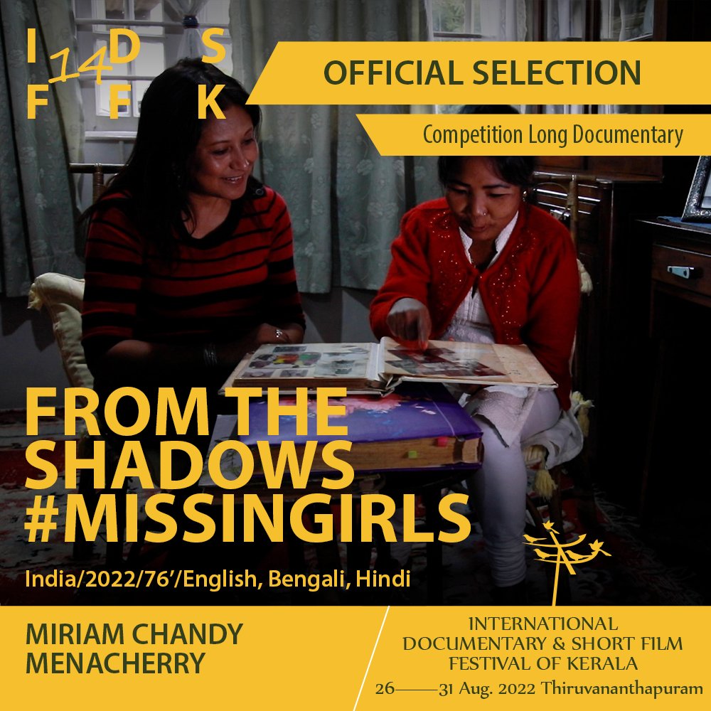 iffklive's tweet photo. The stories of women #FromTheShadows imaginatively challenging a powerful child trafficking nexus in the hope of justice.

#IDSFFK #idsffk2022 #14idsffk #filmfestival #MiriamChandyMenacherry #FromtheShadows #Missingirls #CompetitionLongDocumentary https://t.co/Xt6zkeZsWo