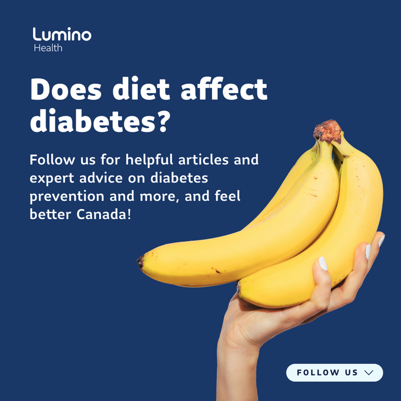 Does diet affect diabetes? Follow us for helpful articles and expert advice on diabetes prevention and more!
