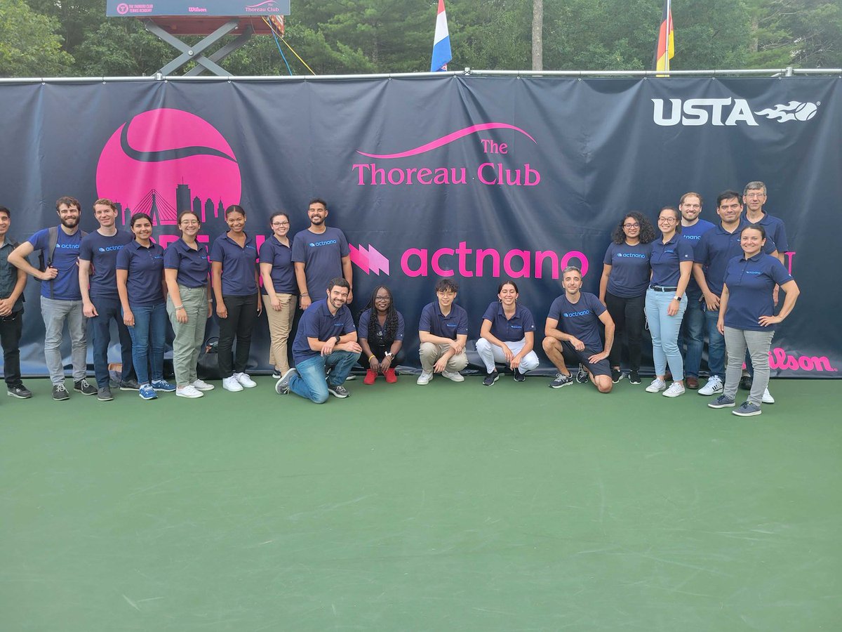 actnano's tweet photo. actnano is a proud supporter of equal opportunity and local community. Last week, members of the Boston team attended The Thoreau Tennis Open in Concord, MA to show local #support of women in sports. #globalcompanylocalsupport #teambuilding #WTA https://t.co/AmQb4LmCuo