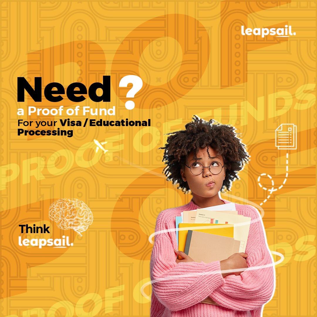 leapsail's tweet photo. Send us a DM today and we will handle all your Proof of Funds worries!

Think Leapsail! https://t.co/66vDfbHnXe