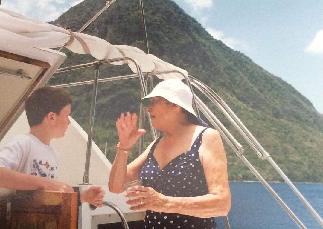 Ceejaybeans's tweet photo. It's amazing to see @RalfLittle falling in love with the island that captured my heart as a young lad.
St Lucia is special to my family.
A 13 year old me pictured here with my grandmother in the shade of Gros Piton. β€
#stlucia #capestate #soufriere #windjammerlanding https://t.co/QZNbxgNTKQ