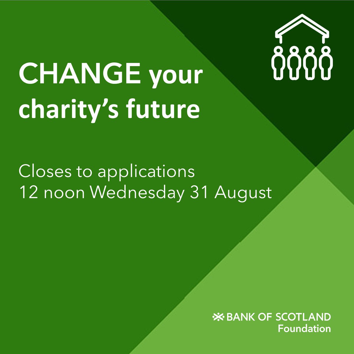 NOW OPEN! #fundingalert
For the 2nd year running, charities can apply for unrestricted funding through our Change programme.
Eligible charities with an income of £500k-£5m can apply for £50k-£100k per year, over 1-2 years.
shorturl.at/ouKX4 #supportingscotland