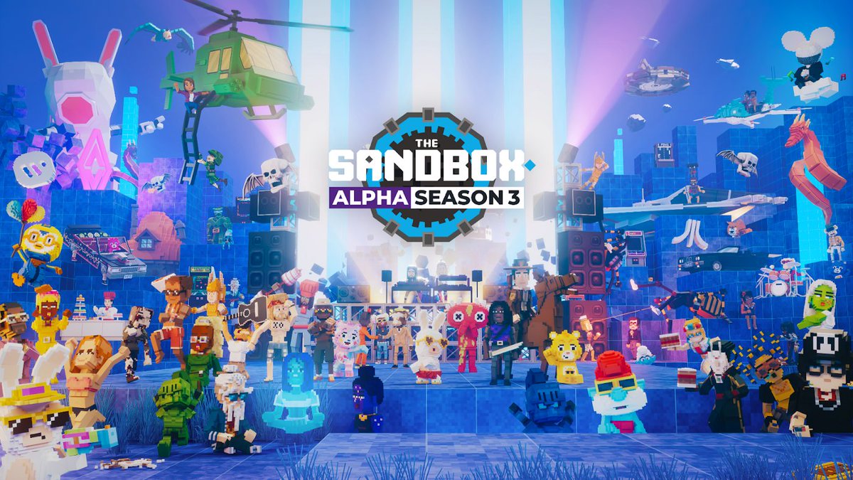 Sandstorm (@sandstormmeetup) on Twitter photo 🔥BREAKING🔥
<a href="/TheSandboxGame/">The Sandbox</a> Alpha Season 3 will officially begin on August 24 with over 90 playable experiences🚀
Who is excited? 🔥BREAKING🔥
<a href="/TheSandboxGame/">The Sandbox</a> Alpha Season 3 will officially begin on August 24 with over 90 playable experiences🚀
Who is excited?