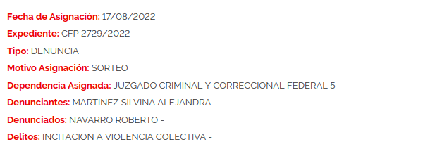 arilijalad's tweet photo. Majul, Viale, Lanata y Feinmann piden cárcel para Roberto Navarro.

Lo denuncian por un delito de 3 a 6 años de prisión. Y lo va a resolver Comodoro Py. 

#FuerzaNavarro https://t.co/1rEVdFA0iE