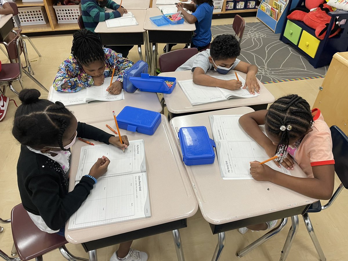 beingmrscrespo's tweet photo. Planning our narrative stories! We are loving our morning writing time. 
@HenryCountyBOE 
@RedOakElemen
@ROEPrin_Akbar
@LearninHenry
#RedOakReady 
#BetterTogether  
#ExpectExceptionalHCS https://t.co/y5FYYmDzZS