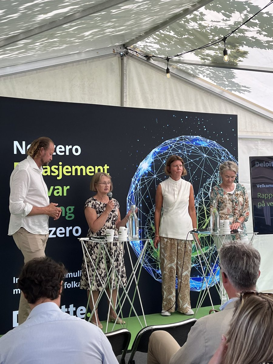 Vi trenger BEDRE og ikke nødvendigvis mer rapportering på bærekraft. Rapporteringen må være forståelig og gi verdi for de som skal bruke informasjonen. <a href="/KirMH/">Kirsten M Hovi</a> fra @NorskHydroASA har klare anbefalinger for fremtidenes ESG-rapportering hos @DeloitteNO