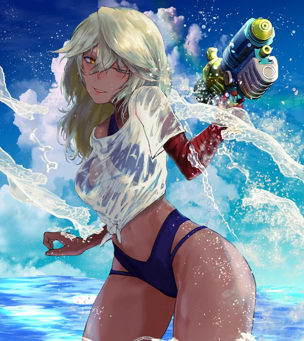 水着ラムレザル #ギルティギア #ラムレザル=ヴァレンタイン  