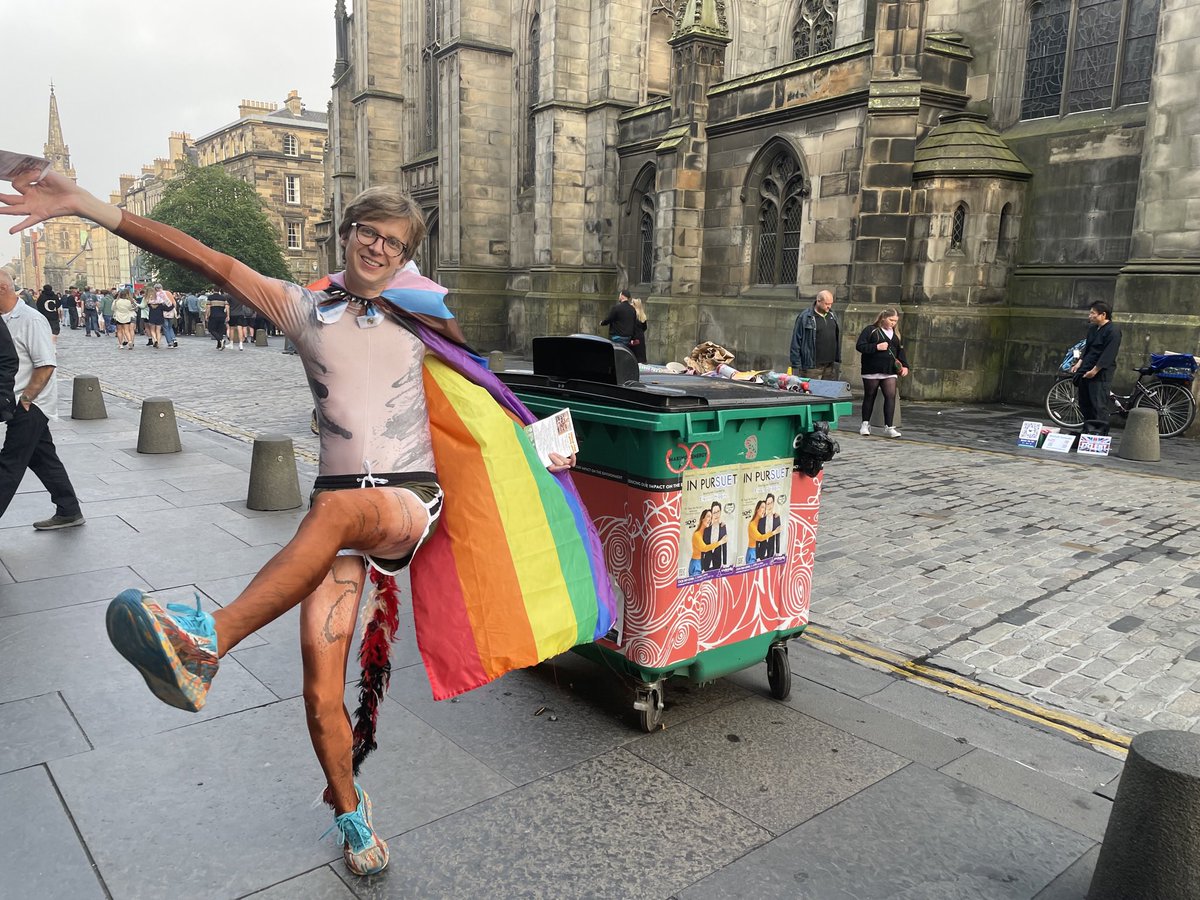 #GwynethGoesSkiing and #UntrueDiana (@awkwardprods) on Twitter photo 🌈What are your views on gay people?🌈
Many would argue that by not coming to support their shows (especially the jellicle ones) you are being actively homophobic.
Be an ally - book your #edfringe ticket to "how to live a jellicle life" now!
🎟️linktr.ee/jellicle 🌈What are your views on gay people?🌈
Many would argue that by not coming to support their shows (especially the jellicle ones) you are being actively homophobic.
Be an ally - book your #edfringe ticket to "how to live a jellicle life" now!
🎟️linktr.ee/jellicle