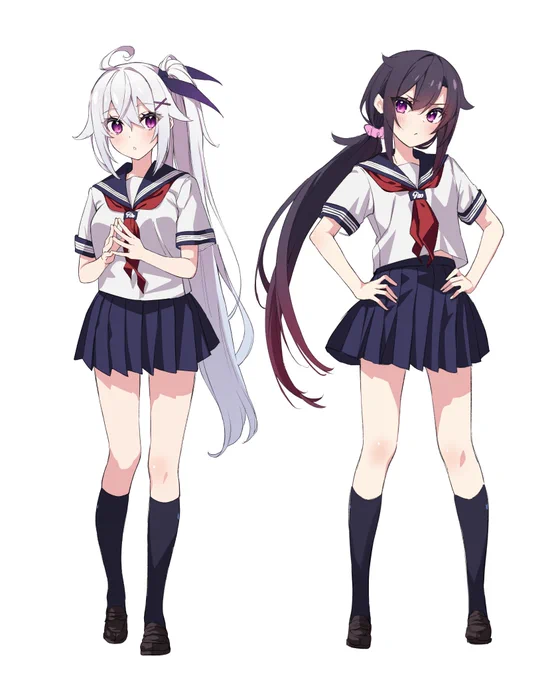 アニメ塗り未来ちゃん刹那ちゃん 