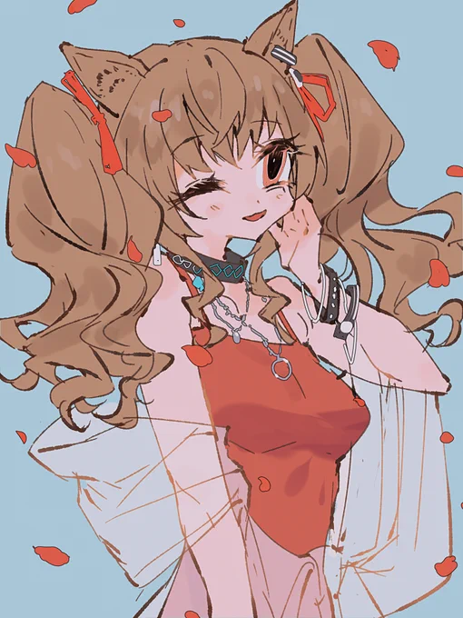 #100日チャレンジ #アークナイツ #明日方舟 17日目、アンジェリーナ 