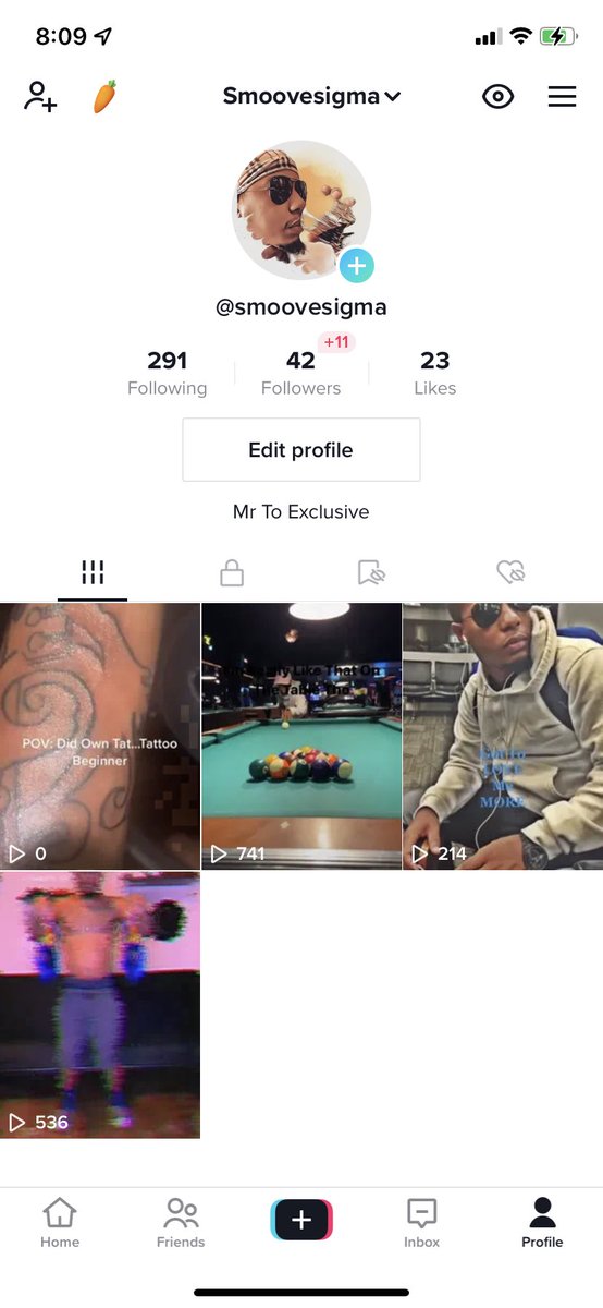 Follow Me On TikTok and My Tattoo Page On IG @ SmooveSigma