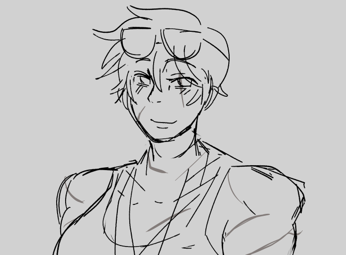 ballznana's tweet photo. doodle of human meri https://t.co/HwbGLeWmq7