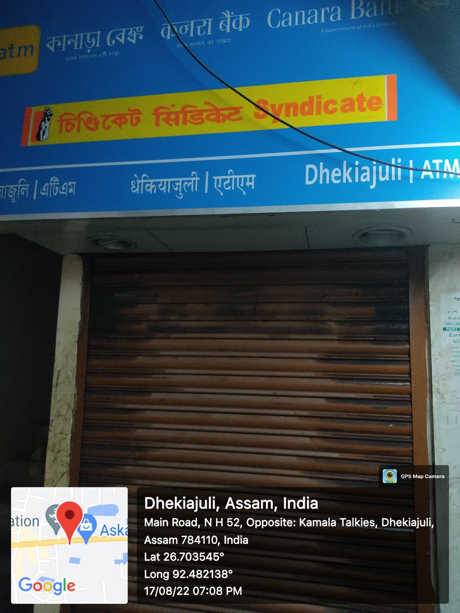 superaadmi's tweet photo. @canarabank your ATM is closed during peak hours 
Unable to avail your services. https://t.co/xmhGyYwxo2