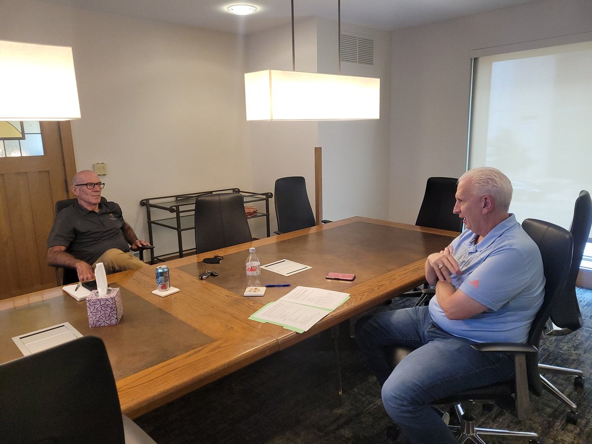 networkkansas's tweet photo. Strategy session yesterday w/ Jeff Usher at the @kansashealthorg makes for exciting possibilities for #NetWorkedforChange. Stay tuned! #kseship @SteveRadley3 https://t.co/7wKc8wusKx