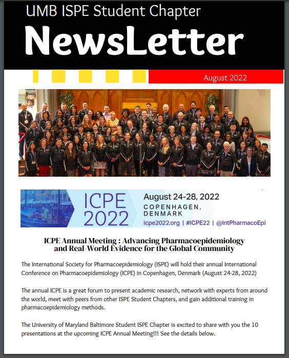 UMB_PHSRxHealth's tweet photo. The @ISPE_UMB chapter has compiled a list of all the @UMB_PHSRxHealth student &amp; postdoc &amp; faculty presentations at next week's @IntPharmacoEpi (ICPE/ISPE) conference in Copenhagen, Denmark! See you all there and kudos to all for such outstanding work! 👏🏼🔥🧿 https://t.co/F9nA2pcwb4