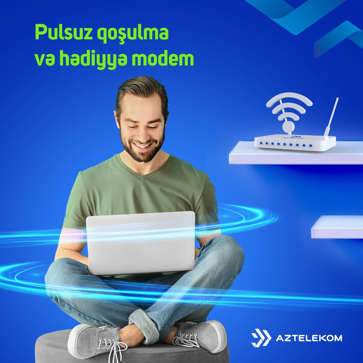 Optik (GPON) xidmətlərimizə qoşulan zaman bizimlə 12 aylıq abunə müqaviləsi bağlayan istifadəçilərə qoşulma haqqını və modemi hədiyyə edirik. 

Veb-sayt: aztelekom.az 
«170» Çağrı Mərkəzi

#Aztelekom #GPON  #internet