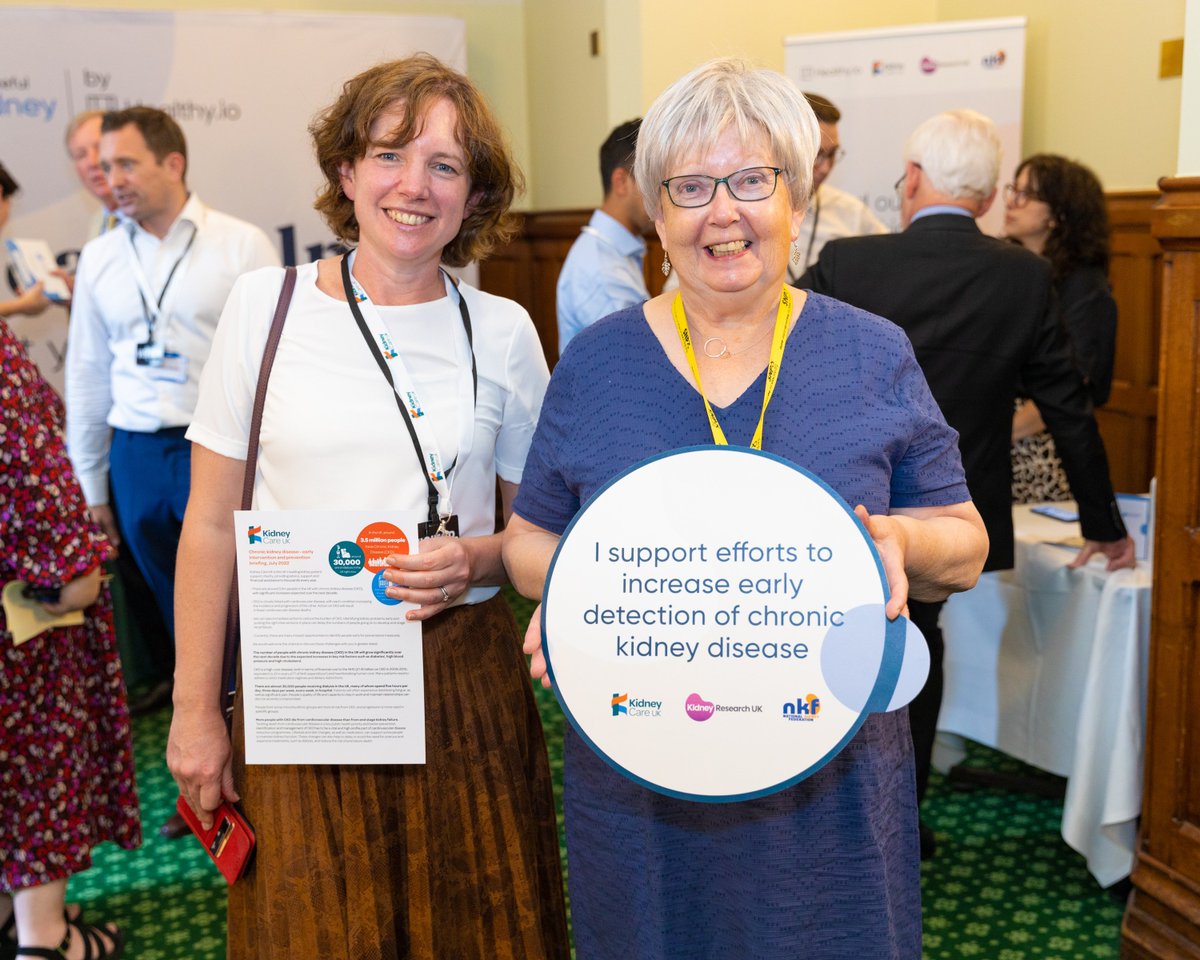 marionfellows's tweet photo. I recently attended an event in Parliament to promote the early detection of chronic kidney disease. 

It was great to hear from the teams at @healthyio1, @kidneycareuk, @kidney_research &amp; @NKF_UK on their work to improve early detection rates.
#WeeCanHelp https://t.co/PcFrOKfGgM