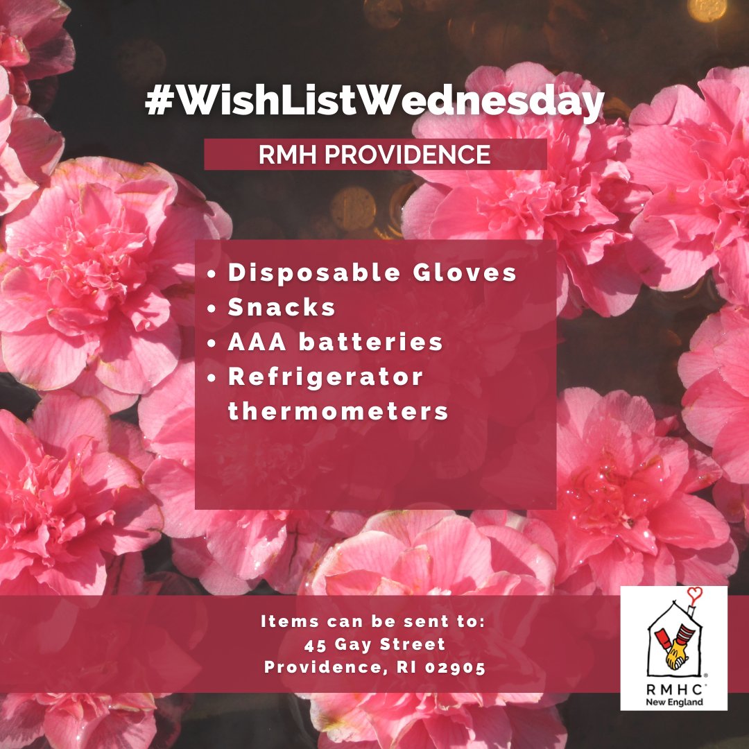 Ronald McDonald House Charities of New England tweet media