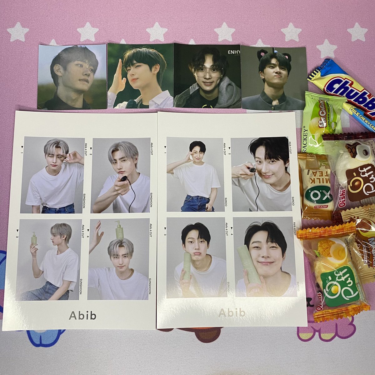 serendipitaejin's tweet photo. My Sunsun Abib 4cut photo is finally here! Super cuties nila omggg 🥹 thank you so much @EngeneSells for super smooth transaction!! Seller is super approachable. The items was packed nicely and shipped immediately. Till our next transaction po. 🫶 #engenesells_feedbacks https://t.co/KTmwIni5ll