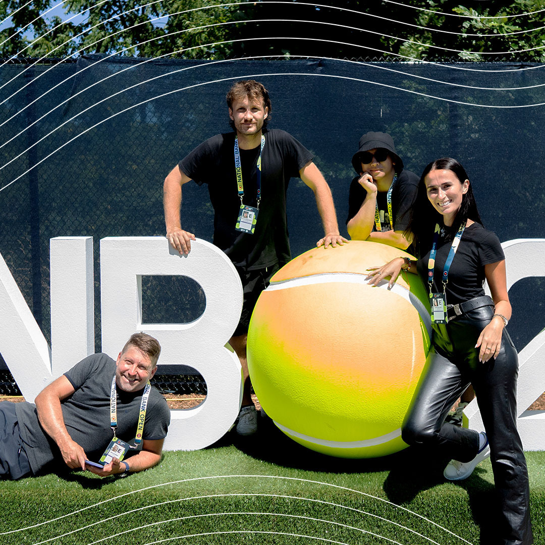 That’s game, set, match at our #NBO2022 shoot for Recipes Unlimited! 🎾