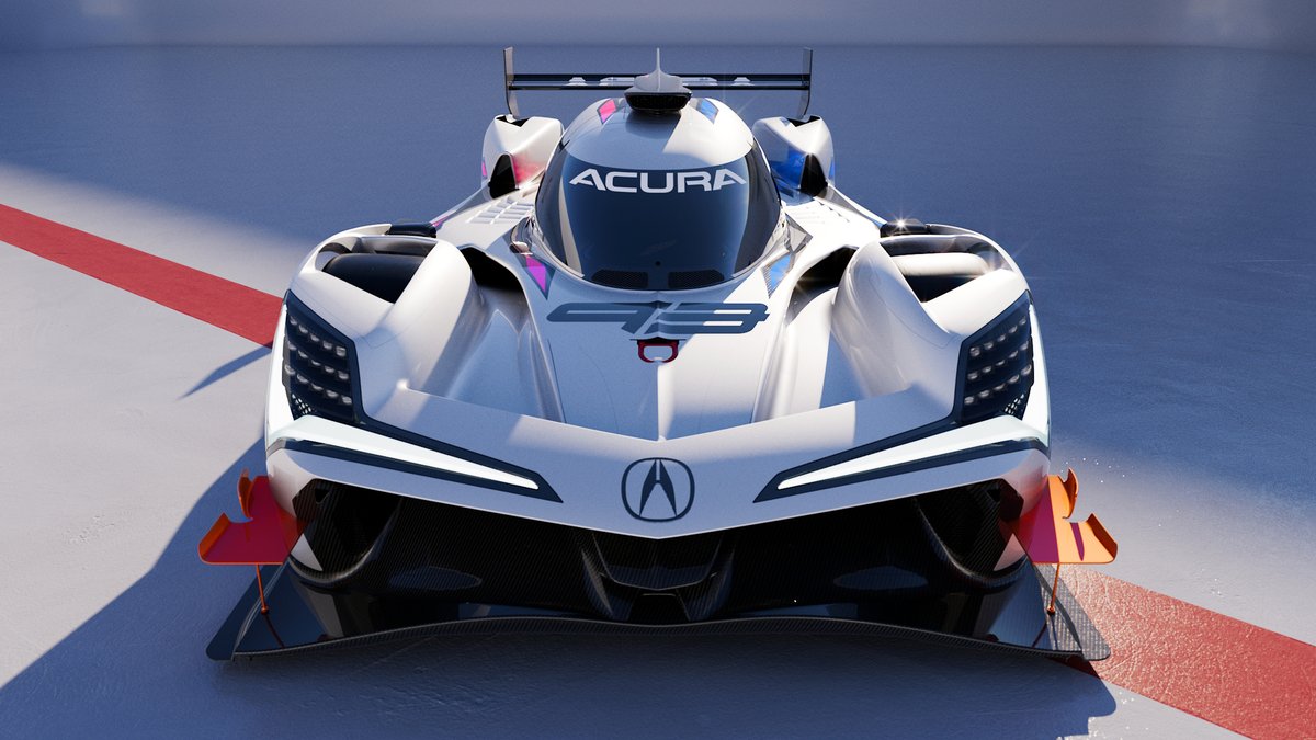 HondaRacing_US's tweet photo. The wait is over! 🤩

Get your first full look at the all-new, electrified @Acura ARX-06 prototype sports car that is set to take the @IMSA grid in 2023!

📰 Read More: https://t.co/wvhFczN72j

#AcuraMotorsports https://t.co/YKeDphigZb