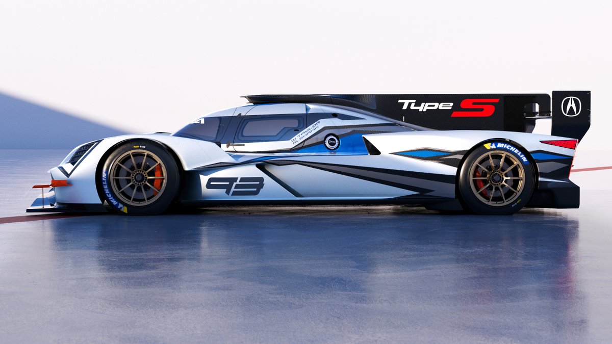 HondaRacing_US's tweet photo. The wait is over! 🤩

Get your first full look at the all-new, electrified @Acura ARX-06 prototype sports car that is set to take the @IMSA grid in 2023!

📰 Read More: https://t.co/wvhFczN72j

#AcuraMotorsports https://t.co/YKeDphigZb