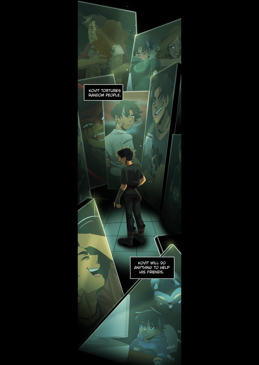 Glamist_art's tweet photo. Kovit the little guy #notevenbones #webtoon https://t.co/vemTirufK6