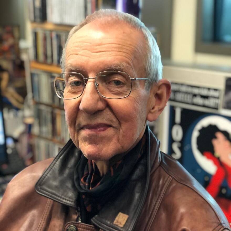 KUTX's tweet photo. Join us this morning at 9 a.m. for "Remembering John Aielli," a collage of songs, sounds, and remembrances  from longtime colleagues, friends, Austin musicians, and listeners all over the world! Hear it again TONIGHT on @KUT at 7 a.m. and anytime at https://t.co/yVncMlFUmJ! https://t.co/5KNO1J2DZl