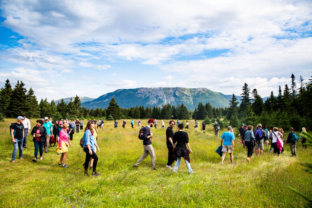 One of our favourite events of Writers at Woody Point, Writers in the Wild, is coming up on Saturday, August 20 at 10am.

This year, join Rick Mercer, Pretty Archie, Joanna Barker,  Kyleigh Brisson, and Mi'kmaq drummer Marcella Williams in the serenity of the Lomond fields.
