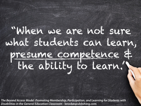 “Don’t predict that certain students will never acquire certain knowledge or skills.” #PresumeCompetence bit.ly/PresComp