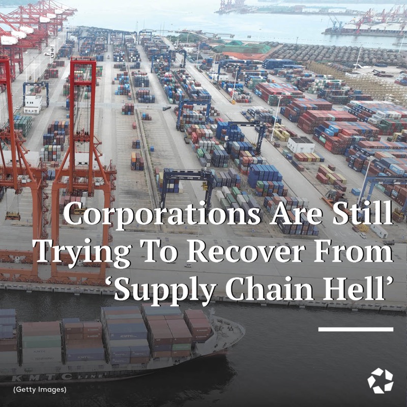CoStarNews's tweet photo. What corporate America is saying about untangling the #SupplyChain snarl.

Read the full story by @LouHirshWork