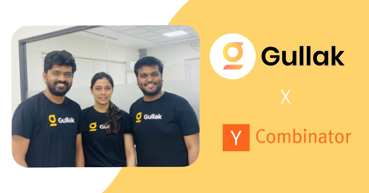 gullakmoneyapp's tweet photo. We are excited to announce that we are now a part of Y Combinator, the worldโs #1 startup accelerator, YC summer 2022 batch that started 8 weeks ago and will culminate in demo day on Sept 8th.
.
.
.
.
#Gullak #Gullakit #Futureready #SmartSaving #SaveDaily #GoldSaving https://t.co/qhKolc102n