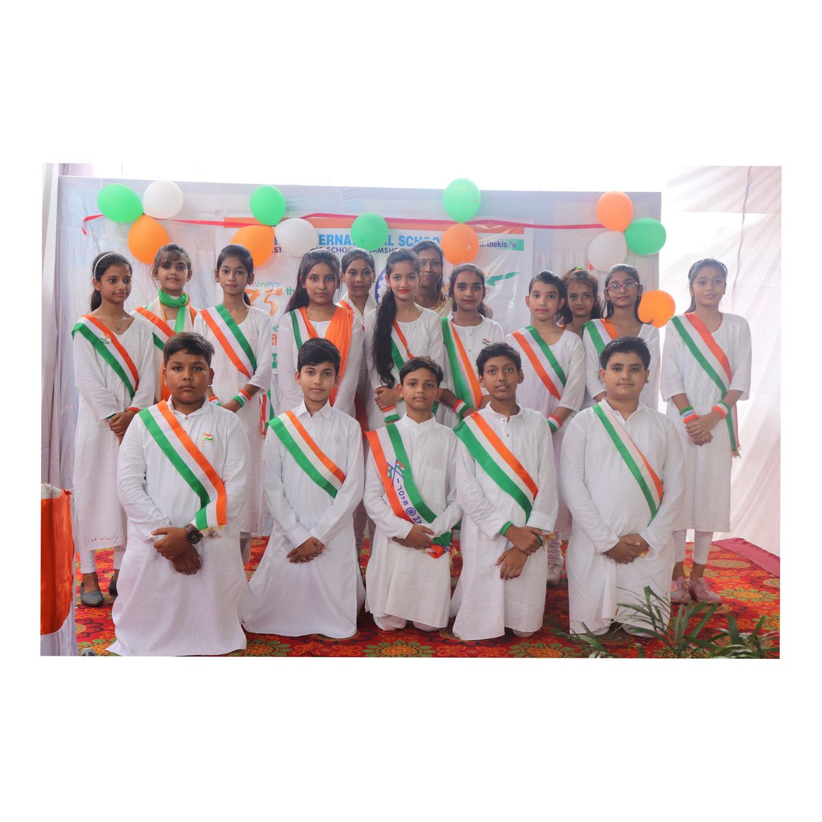 KidsInternatio5's tweet photo. #IndependenceDayCelebration #HarGharTiranga #AzadiKaAmritMahotsav #www.thekis.in #9031431234 #KidsInternationalSchool #KIS   #internationalcurriculum #Jamshedpur https://t.co/L46ktEN8u6