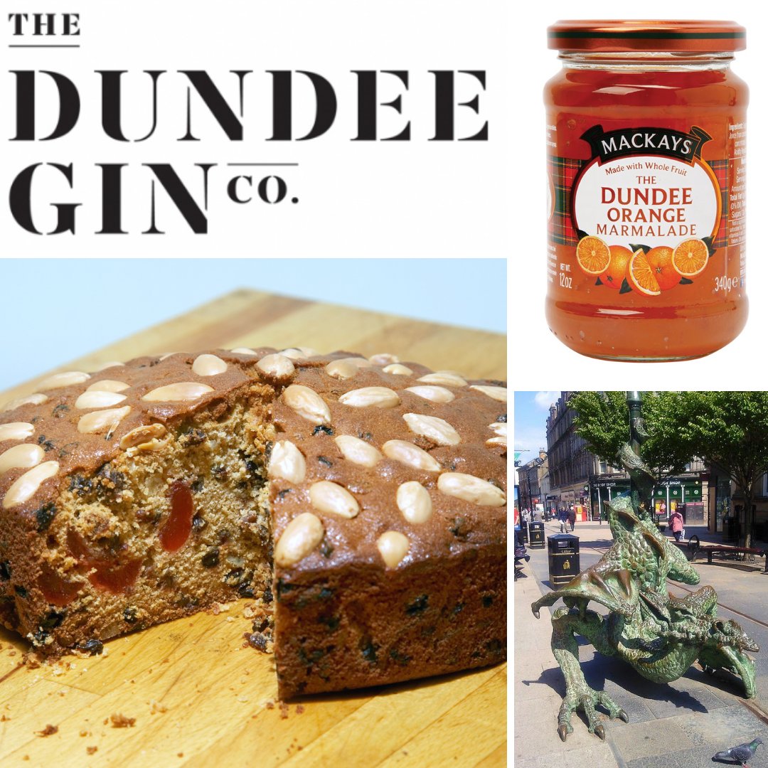 DundeeGin's tweet photo. It's true Dundee has been known for Jute, Jam & Journalism but we are proud to showcase the city's cake & marmalade in our range as well as featuring the Dragon in our new branding
#dundeecake #dundeemarmalade #dundeedragon #dundeegin https://t.co/UVlq09fTz4
