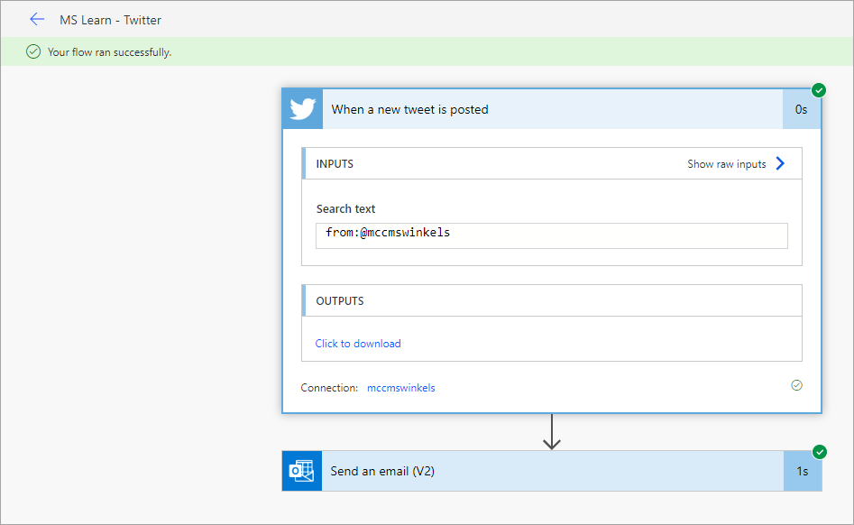 mccmswinkels's tweet photo. Yes, it did!
#powerautomate #powerapps #powerplatform https://t.co/U17QnJNnhU