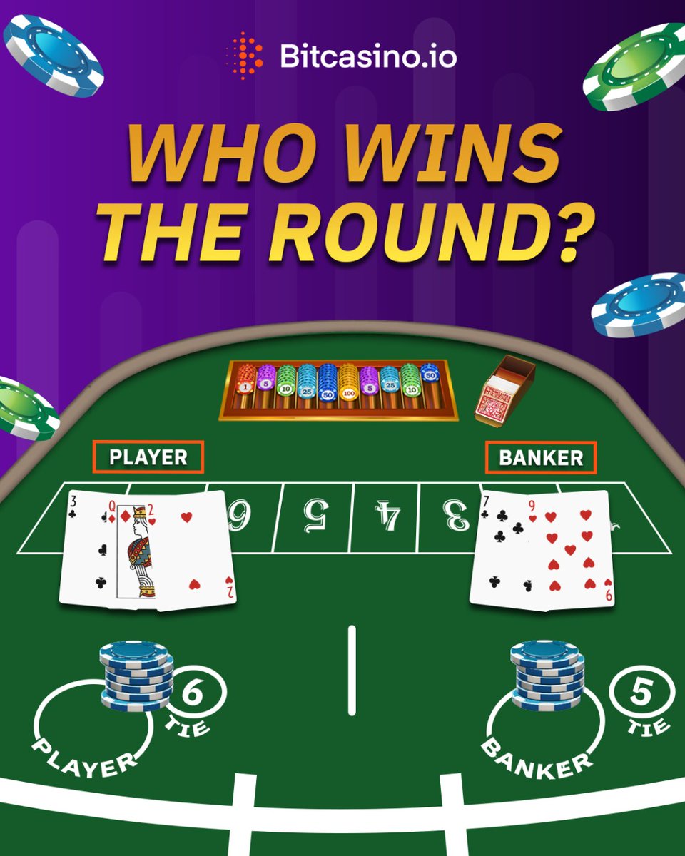 Bitcasinoio's tweet image. How well do you know #Baccarat? 👀

Let us know! 👇

#Bitcasino #Casino #Pragmaticplay #Livecasino