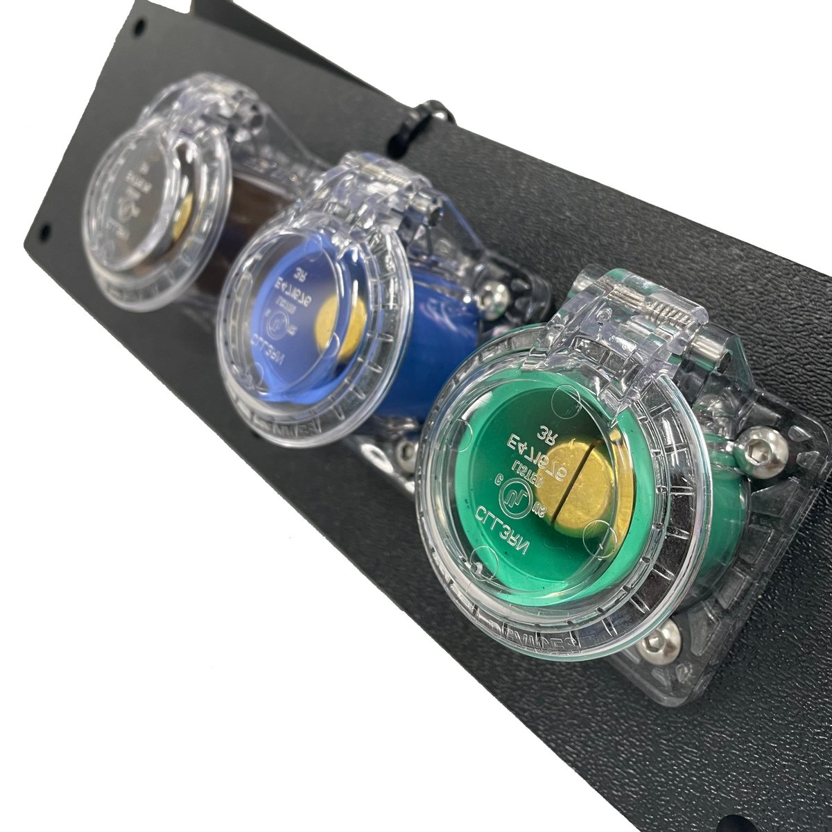 atielectrical's tweet photo. Check it out! We've got a custom built Cam Lock Panel according to European (IEC) wire color codes. You can get any Cam Lock Panel with custom configurations - give us a call at (800)-597-9311 or email us at Inquiries@ATIElectrical.com for more info.

#ATI #Electrical #camlock https://t.co/Wsc3kLVGPR