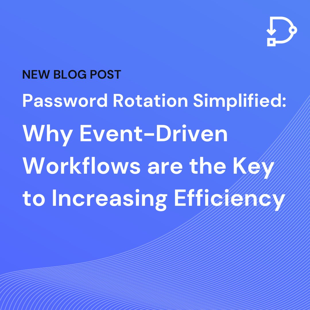 direktiv_io's tweet photo. With our open-sourced, #serverless platform, you can build powerful event-driven #workflows that automate your #passwordrotation process & enhance your overall efficiency. 🚀
See how you can create an event-driven workflow to simplify password rotation: https://t.co/eGu4VSPA3K https://t.co/43gtkDrd2C