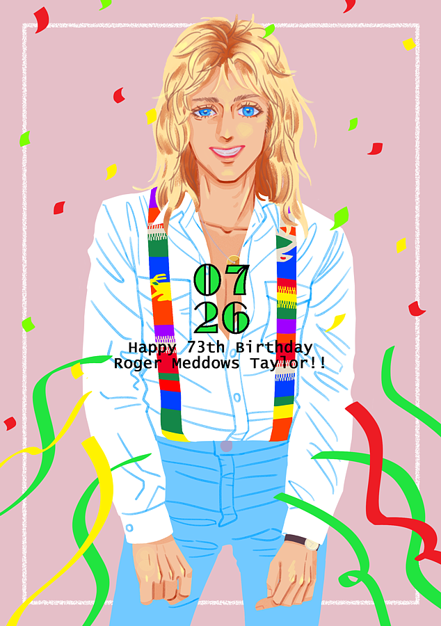 🥳🥳🥳
#HappyBirthdayBrianMay
#HappyBirthdayRogerTaylor