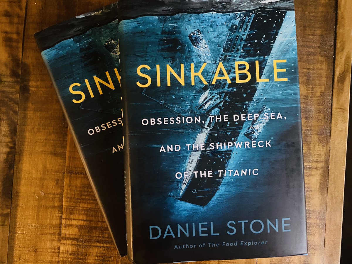 Andrea Henkel, MD MS (@dochenkel) on Twitter photo I’m listening to mine on <a href="/audible/">Mark Kelso</a> but mom and grandma preferred a hardcover. Family full of <a href="/DanEnRoute/">Daniel Stone</a> fans! #sinkable I’m listening to mine on <a href="/audible/">Mark Kelso</a> but mom and grandma preferred a hardcover. Family full of <a href="/DanEnRoute/">Daniel Stone</a> fans! #sinkable