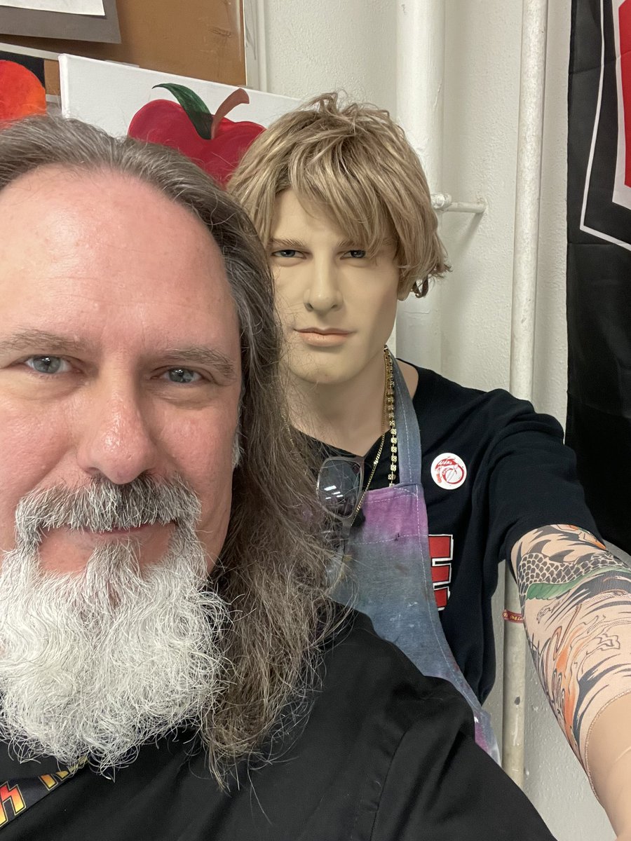 I think <a href="/CharlieArtMann/">Charlie the Art MANnequin</a> is a little stunned being awake so early, but we are having a great start to YEAR 15!!!  We are looking forward to a fun year at <a href="/wfhs_coyotes/">WFHS COYOTES</a>   <a href="/WFISDFineArts/">WFISD Fine Arts</a> <a href="/WFISDschools/">Wichita Falls ISD</a> <a href="/PtsoWfhs/">WFHS PTSO</a>