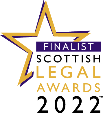 Proud and humbled to be announced as a finalist at the Scottish Legal Awards 2022 for Support Team of the Year.