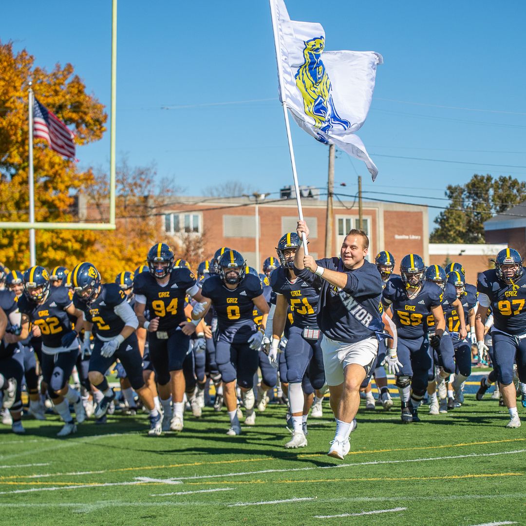 In case you were not counting down the days... 

Football Saturdays return to Faught Stadium in just ONE month! 

#GoGRIZ 💙💛🐻